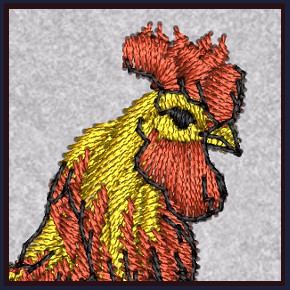 Slow redraw - Embroidery machine simulation