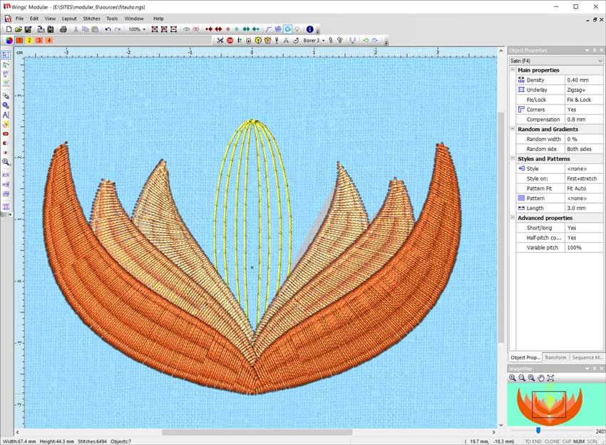 Intelligent way to fit patterns automatically