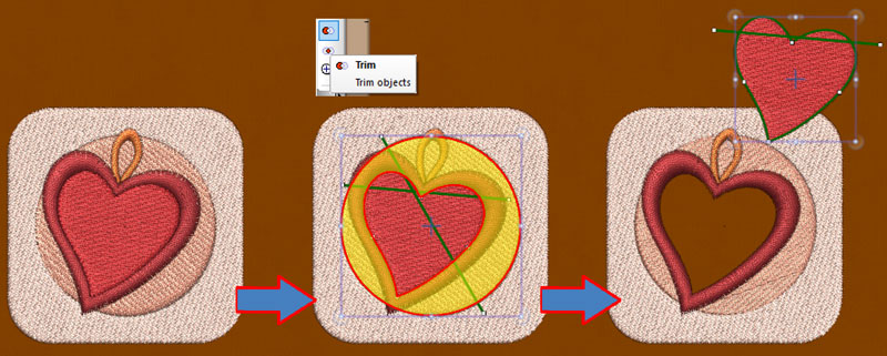 Trim objects and Remove overlaps