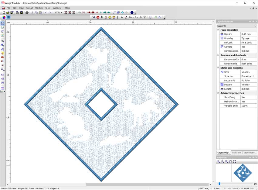 Intelligent way to fit patterns automatically